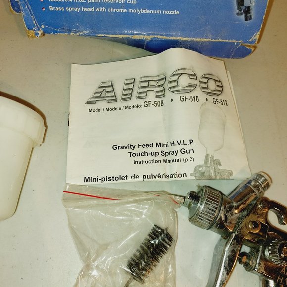 Airco Mini H.V.L.P Touch-up Spray Gun - Picture 4 of 8